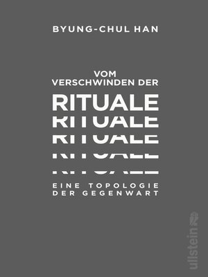 cover image of Vom Verschwinden der Rituale
